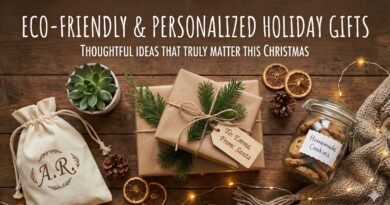 Eco-Friendly & Personalized Holiday Gifts: Thoughtful Ideas That Truly Matter This Christmas