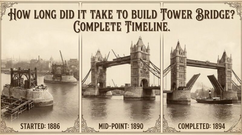how long to build Tower Bridge